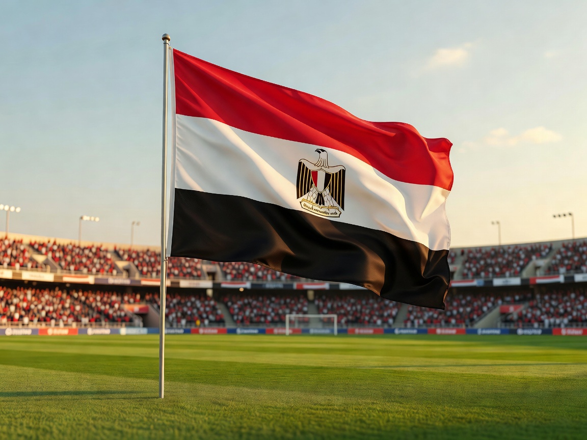 Egypt National Team Flag
